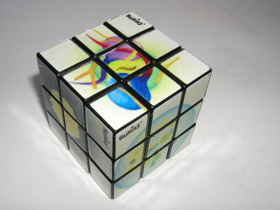 Georges Helm Pencil Drawing Cube