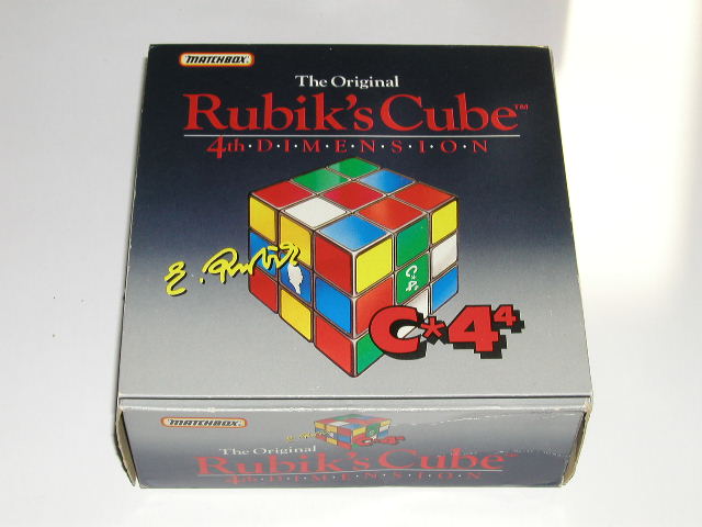 RUBIK'S 4th DIMENSION - German edition Matchbox