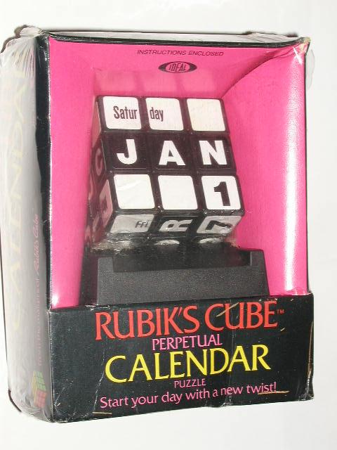 CALENDAR CUBE - AMERICAN