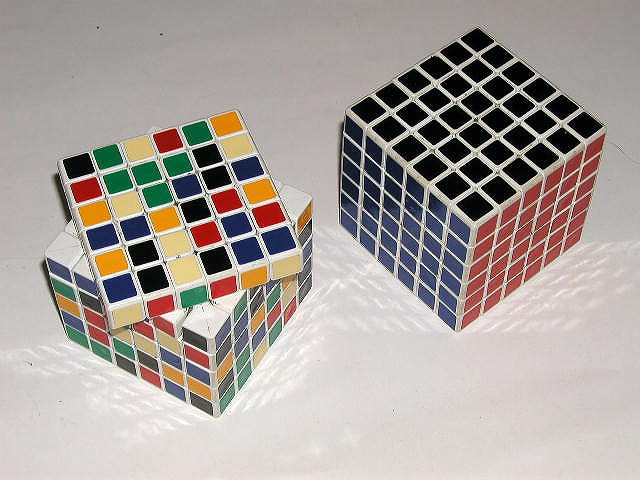 Two 6x6x6 Cubes