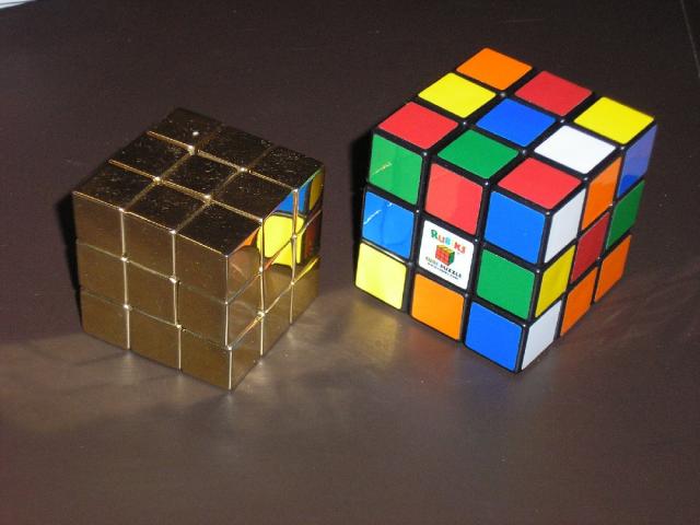 Solid Brass Cube II