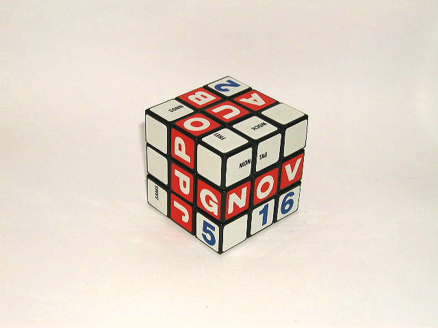 Calendar Cube - German