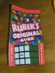 Standard Rubik's Cube with b/w Logo - Hungary production 2005